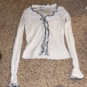 Anne Fontaine Sweater, white size 40 or S